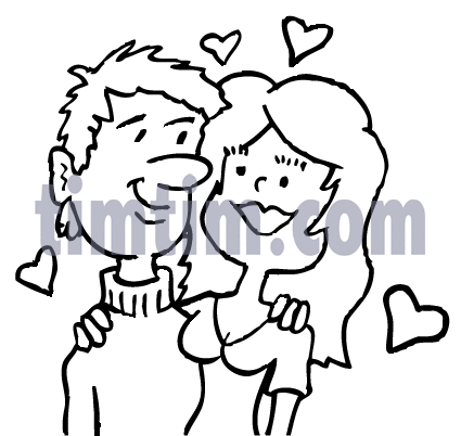 425x402 Free Drawing Of A Date Bw From The Category Dating Love Marriage