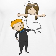 190x190 Marriage Wedding Couple Gift Bride Groom Married Women's Premium