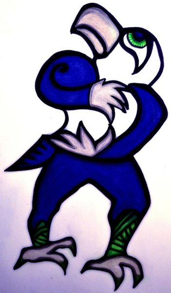 351x600 Seahawks Drawings Fine Art America