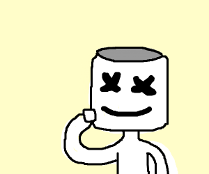 300x250 Marshmello Eating A Marshmallow