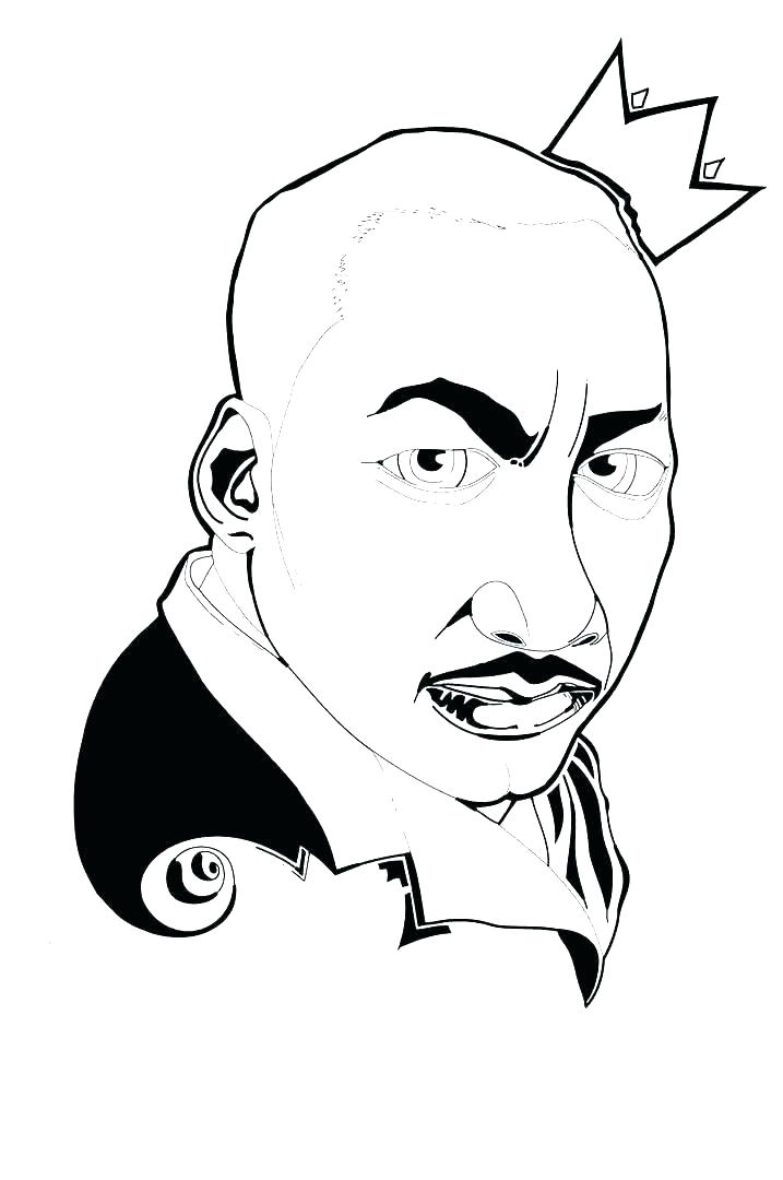 717x1080 Free Printable Martin Luther King Coloring Pages Of Jr F