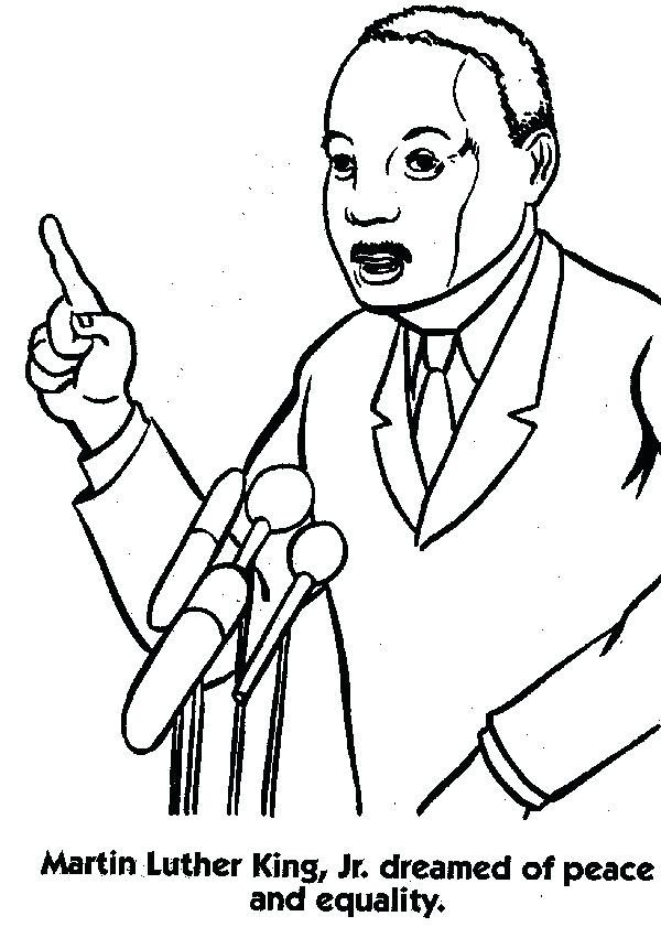 600x841 martin luther king coloring pages martin king dreamed coloring