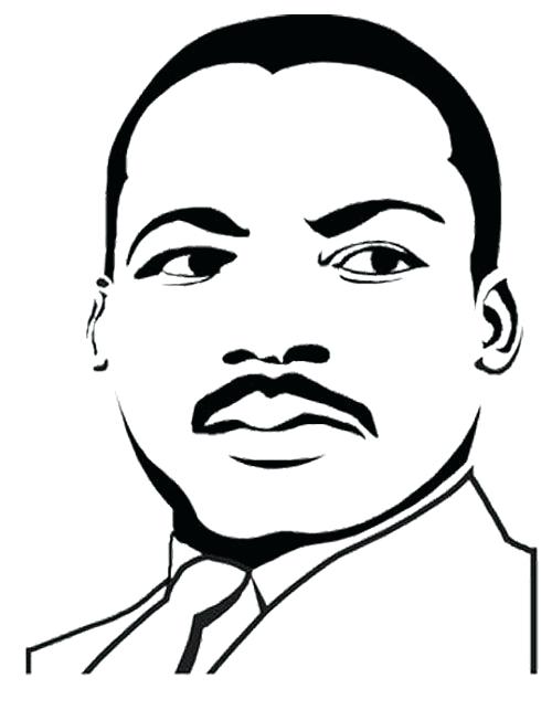 500x643 Coloring Pictures Of Martin Luther King Jr Best Coloring Pages