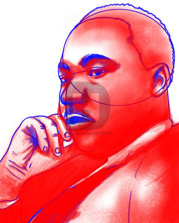 579x720 How To Draw Martin Luther King Jr, Step