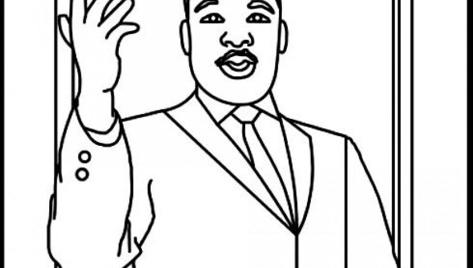 960x544 Martin Luther King Coloring Pages Worksheets At Mlk Fascinating Jr