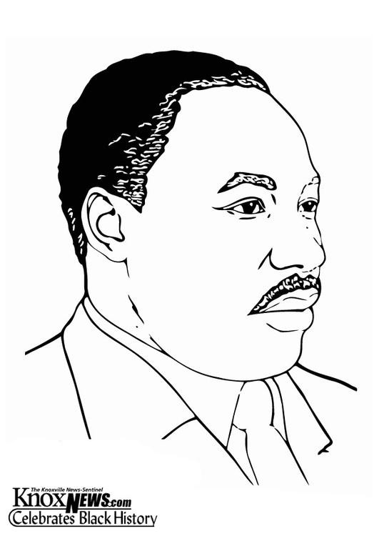 Martin Luther King Drawing | Free download on ClipArtMag