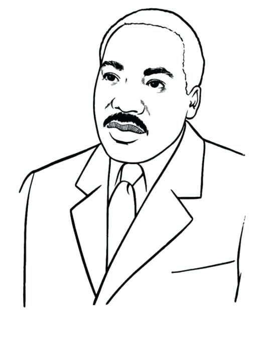 Martin Luther King Drawing | Free download on ClipArtMag