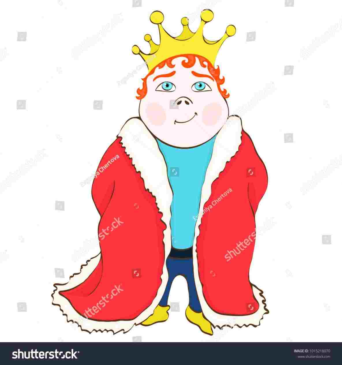 1185x1264 Cartoon King Drawing