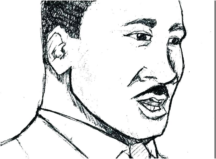827x609 Free Printable Martin Luther King Coloring Pages Jr And Worksheets