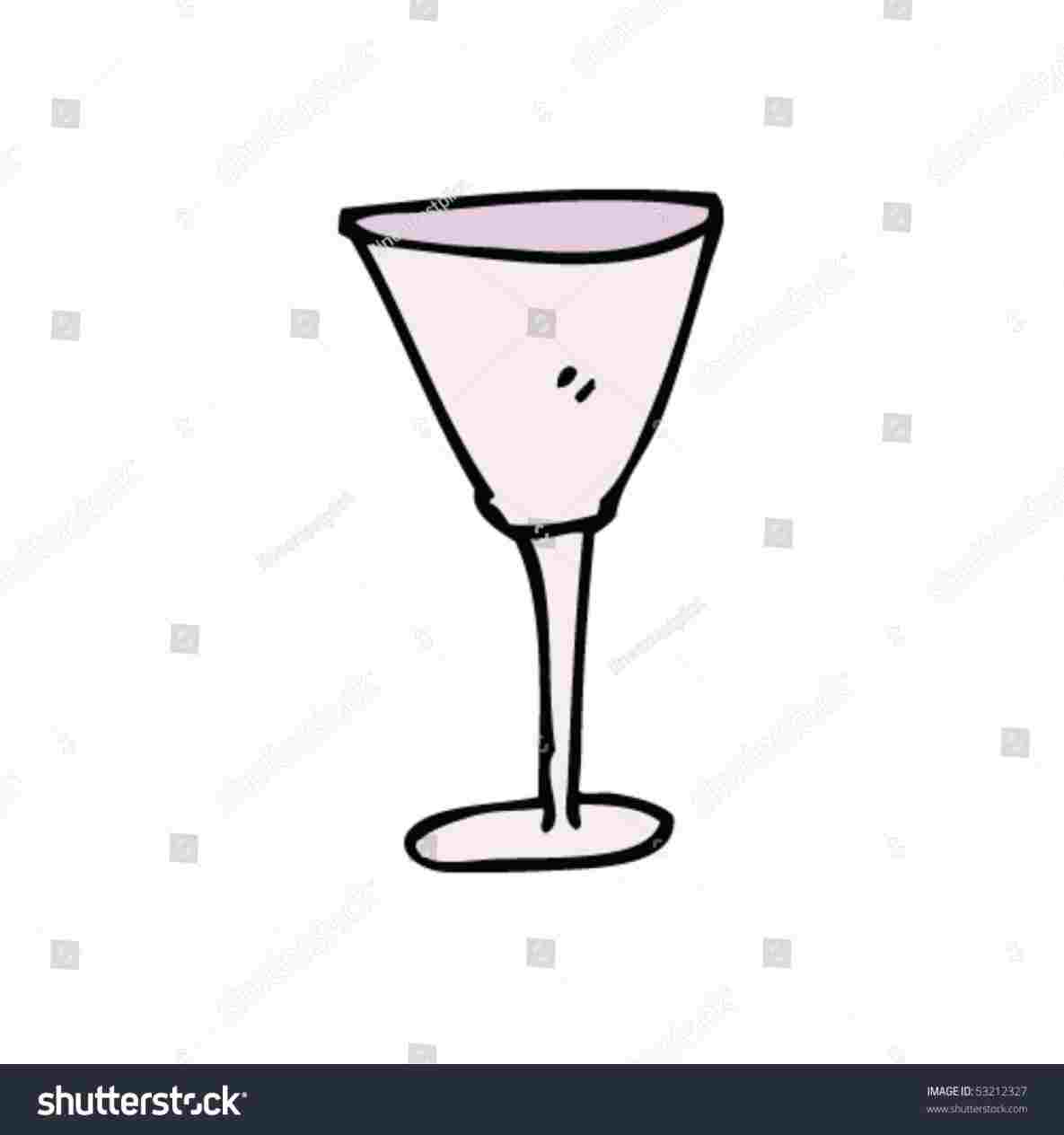 1185x1264 Martini Glass Drawing In Pencil Step