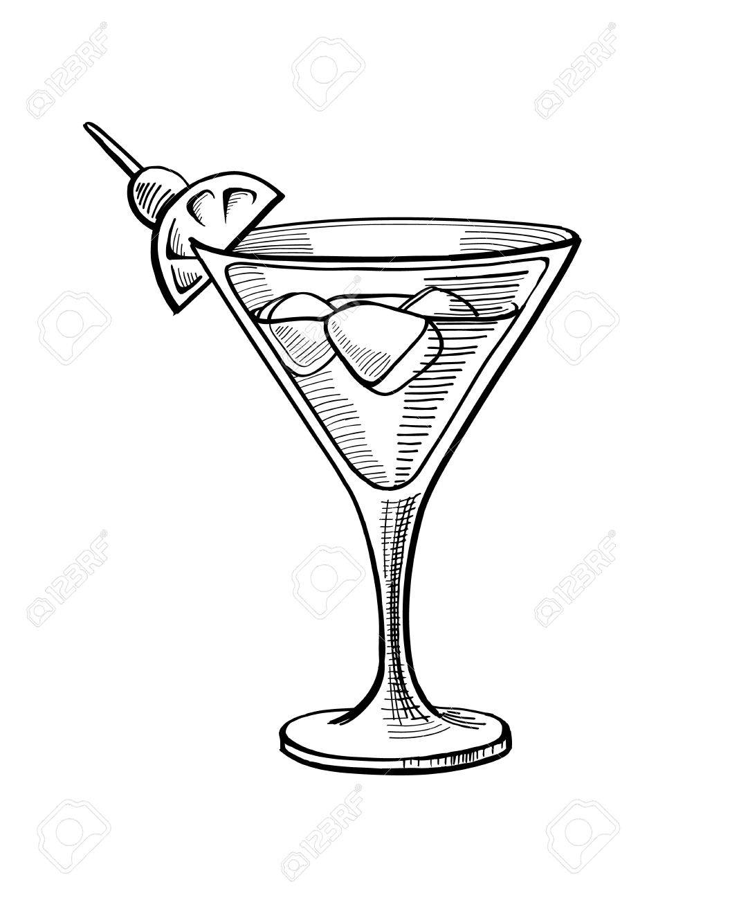 1055x1300 Cocktails Clipart Vintage Martini Fun Pics Images