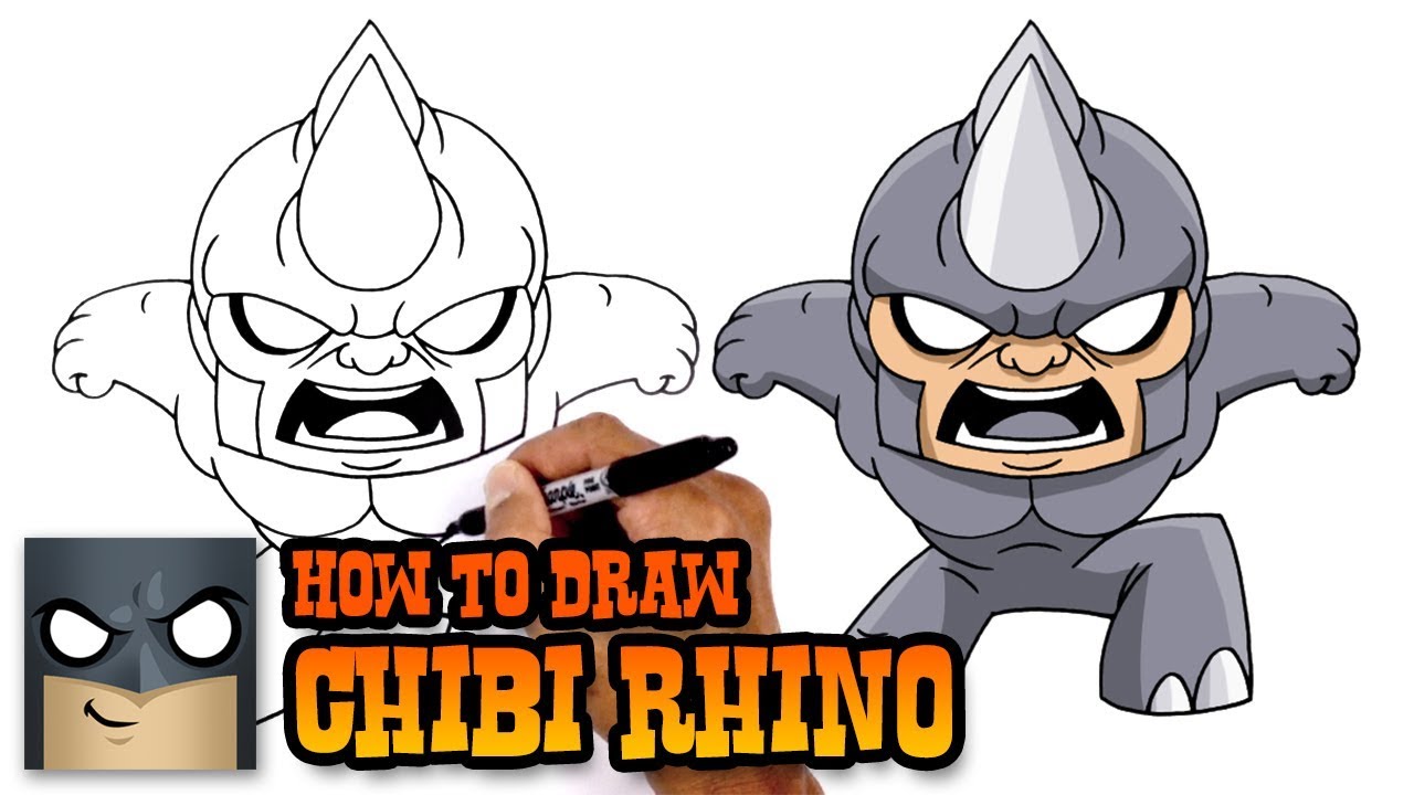 1280x720 How To Draw Rhino Marvel Comics