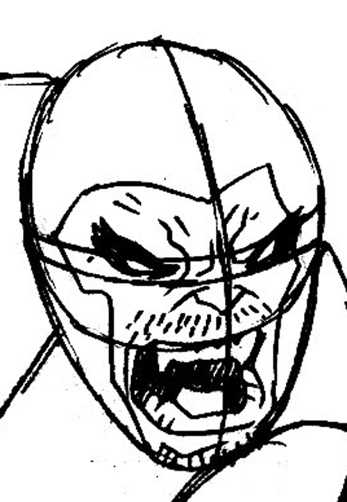 500x724 How To Draw Beast From Marvel's X Men Superhero Team Drawing