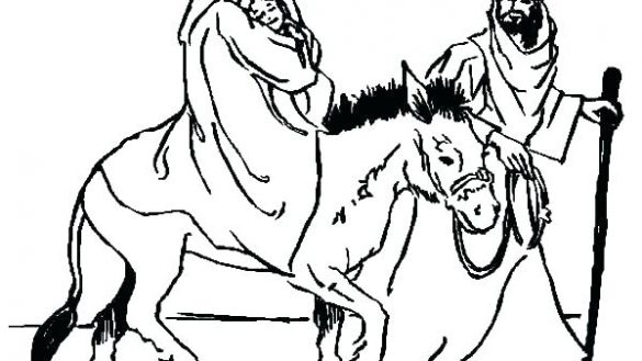 585x329 jesus mary and joseph coloring pages lovely the baby kids korner