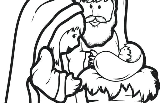 512x329 Mary And Joseph Coloring Pages