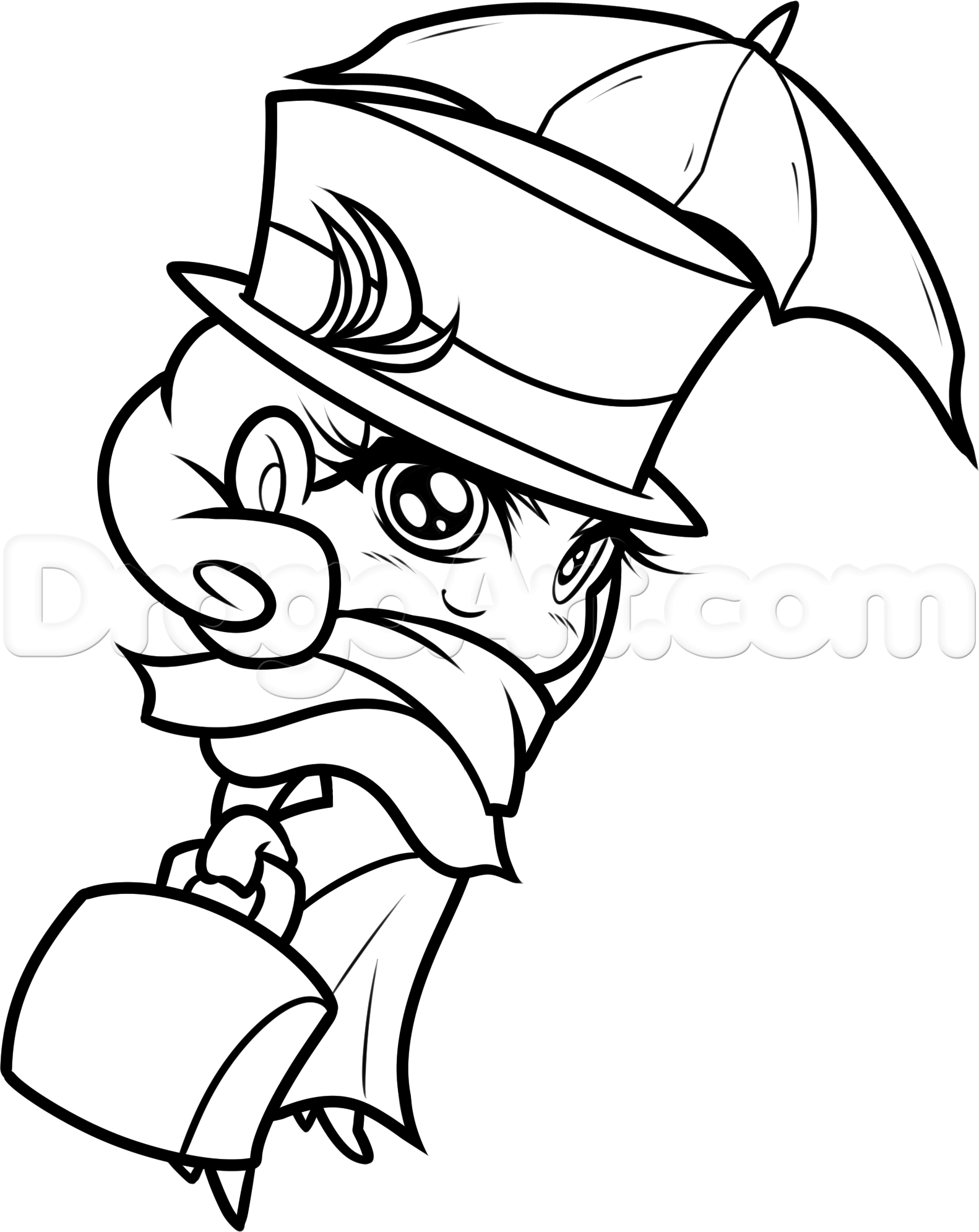 1582x1990 Step How To Draw Mary Poppins