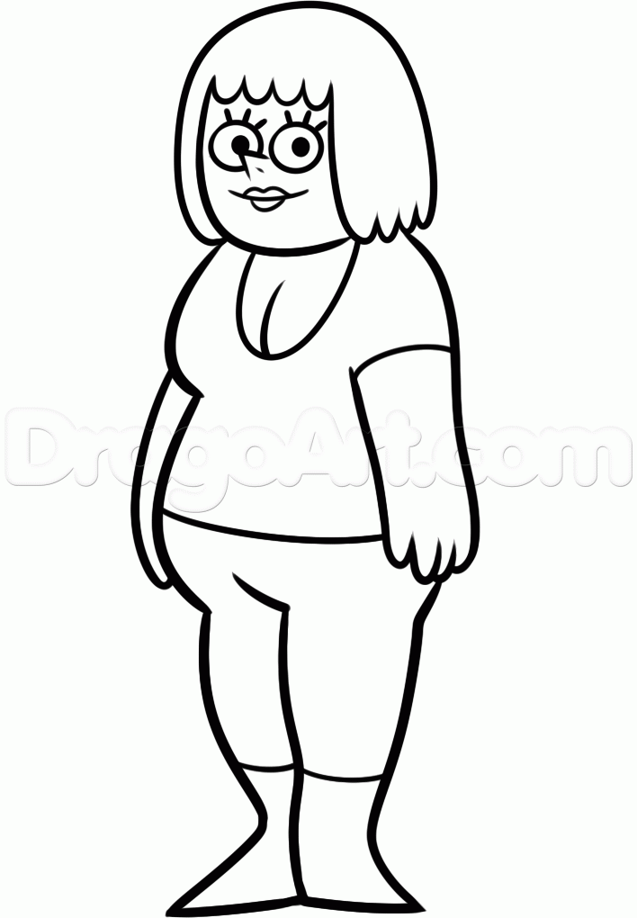 708x1020 step how to draw mary from clarence