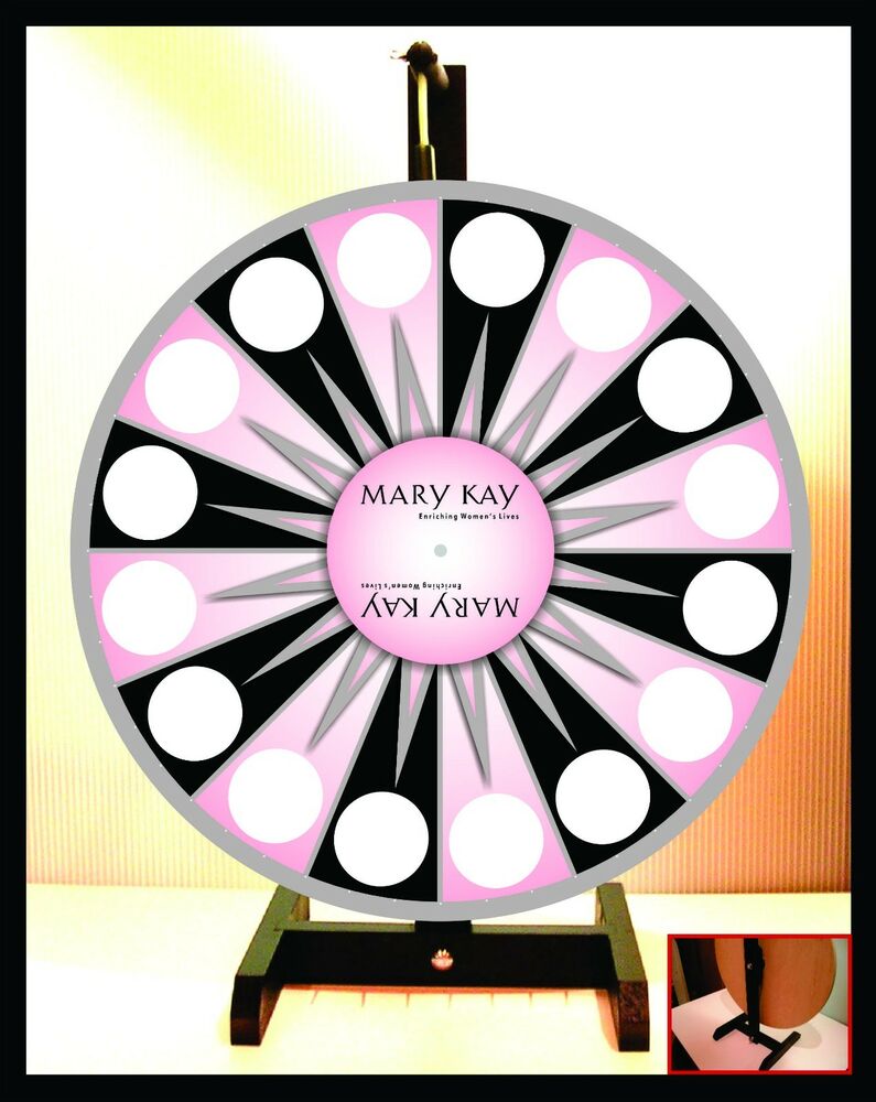 795x1000 prize wheel spinning tabletop portable mary kay ebay