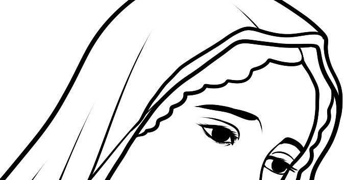 672x353 Welcome Art Line Drawing How To Draw Mary