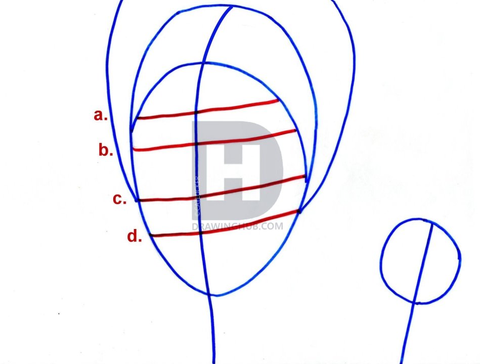 949x720 How To Draw Mary Poppins, Julie Andrews, Step