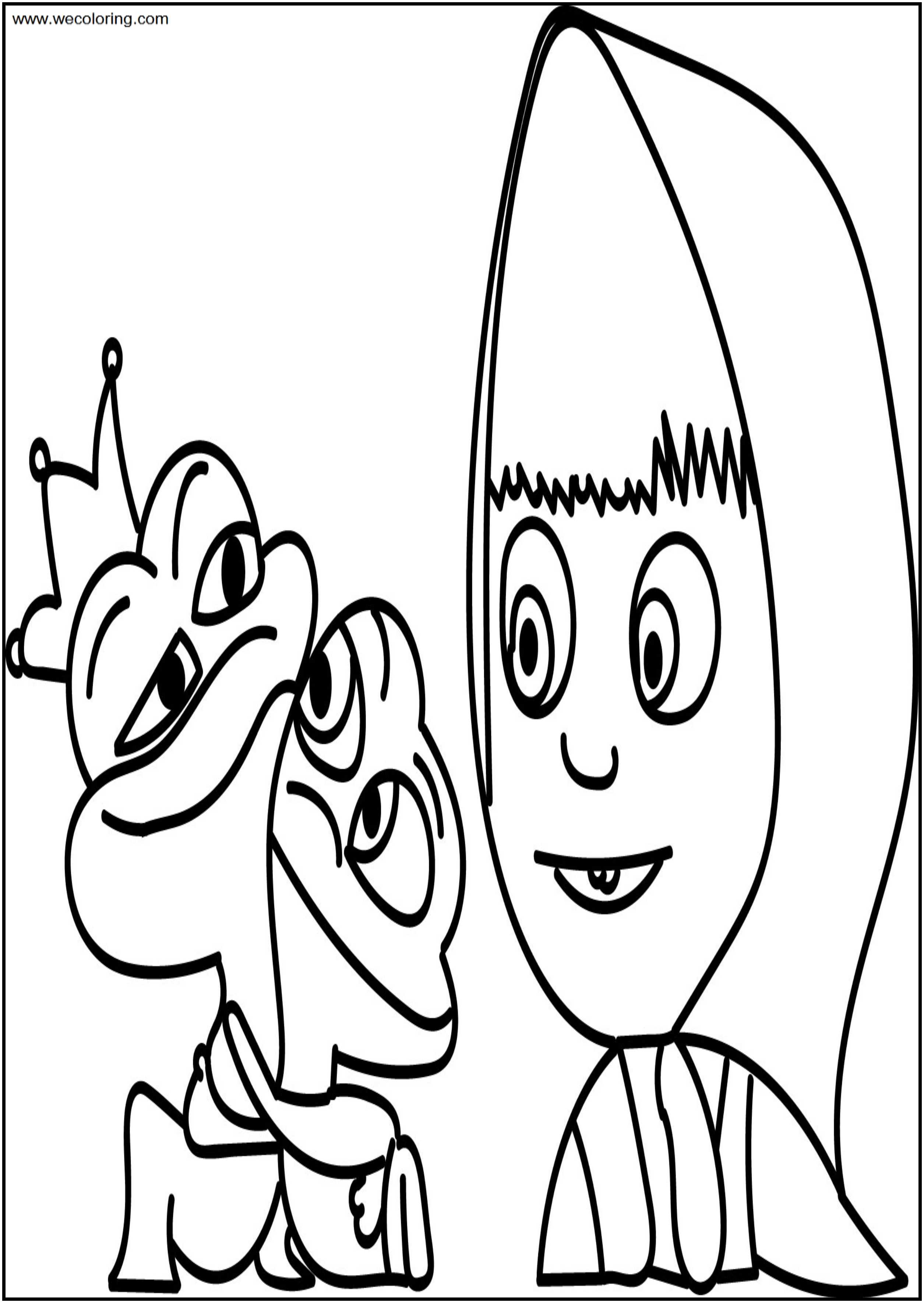 2510x3538 Masha Frog Love Free Printable Coloring