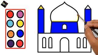 320x180 Mosque Drawing