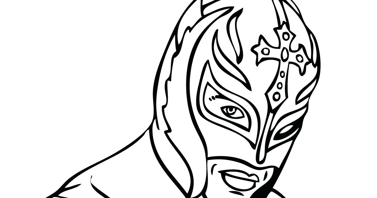 1200x630 How To Draw Wwe Rey Mysterio Mask Mask Coloring Pages How To Draw