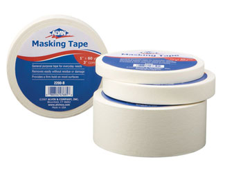 325x250 alvin masking tape x yards