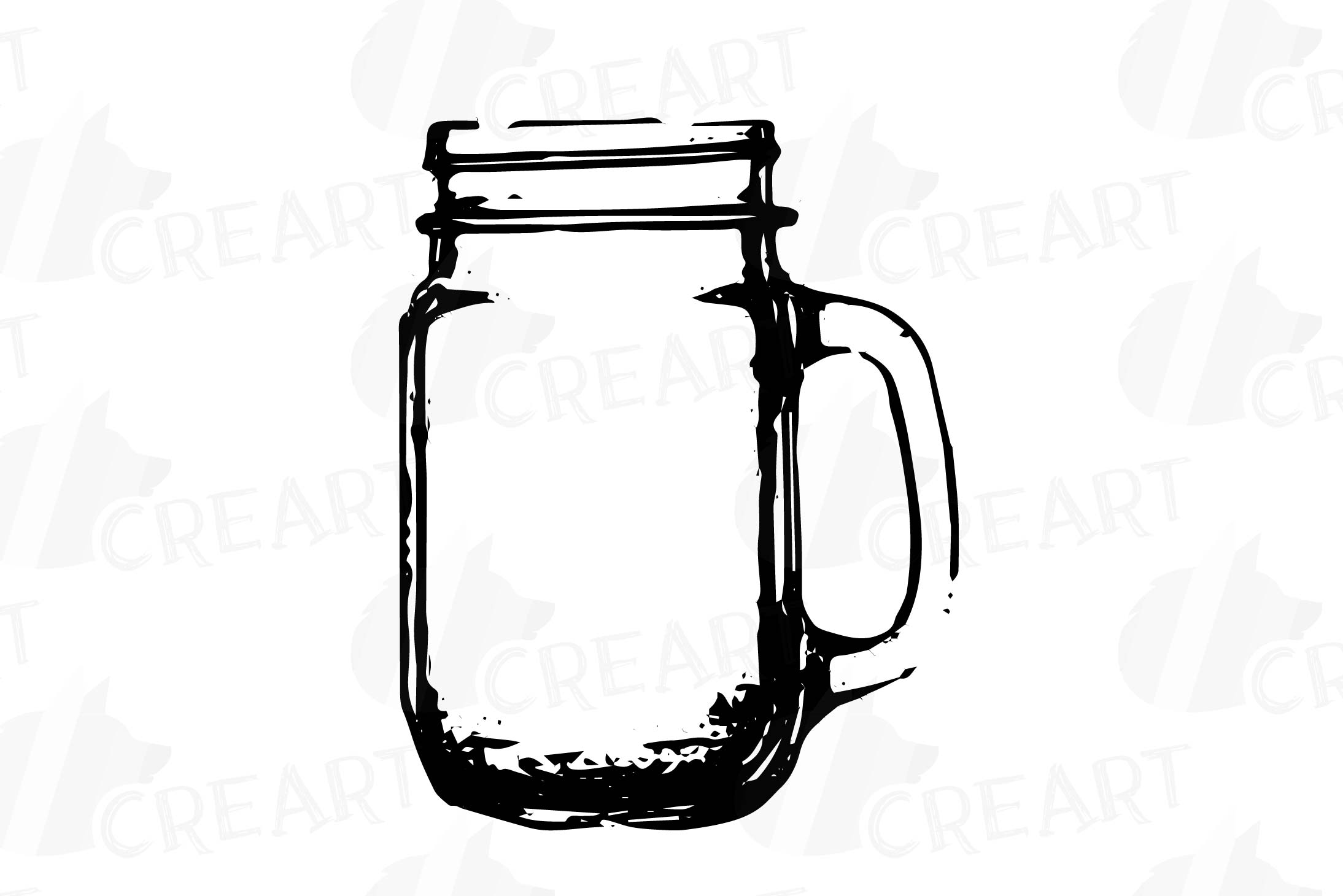2188x1460 mason jars clipart, glass jars clip art, jar crafts, jar sil