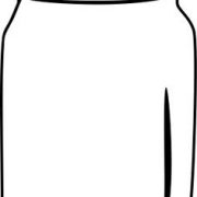 180x180 Mason Jar Printable Template Vastuuonminun