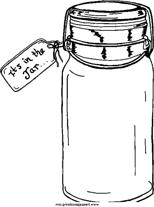 600x806 Sketch Clipart Mason Jar