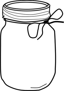 248x350 Mason Jars Clip Art Black And White Bell Jar Clip Art