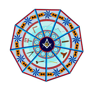 300x288 Masonic Symbols Drawings Fine Art America