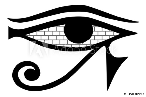 500x334 All Seeing Eye Mason Sign On A White Background Masonic Symbol