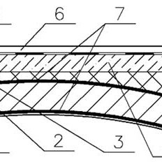 232x232 balcony repair scheme where plaster, arched masonry span