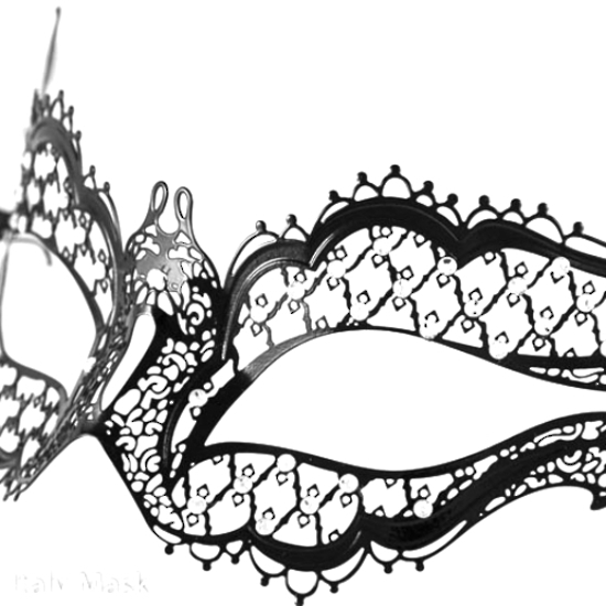 550x550 Filigree Masquerade Mask
