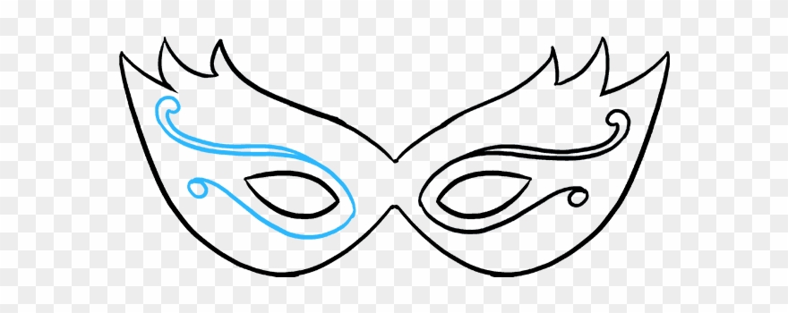 880x350 How To Draw Mardi Gras Mask