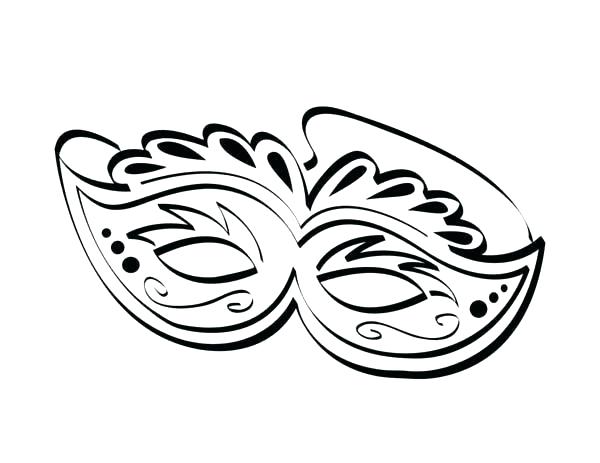 600x463 Masks Coloring Pages Dexyarya