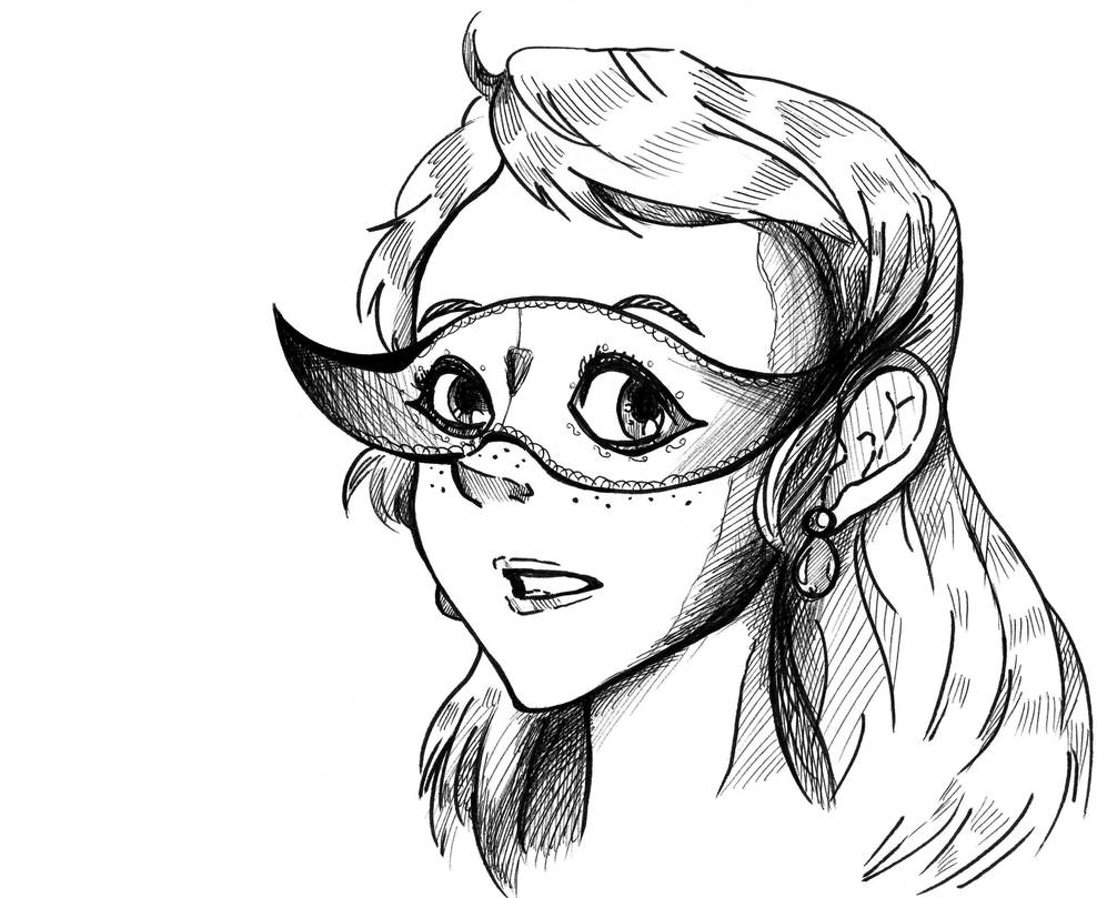 988x809 Masquerade Girl