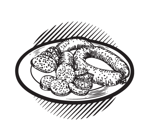 500x447 Collection Of Free Meat Drawing Vintage Download On Ui Ex