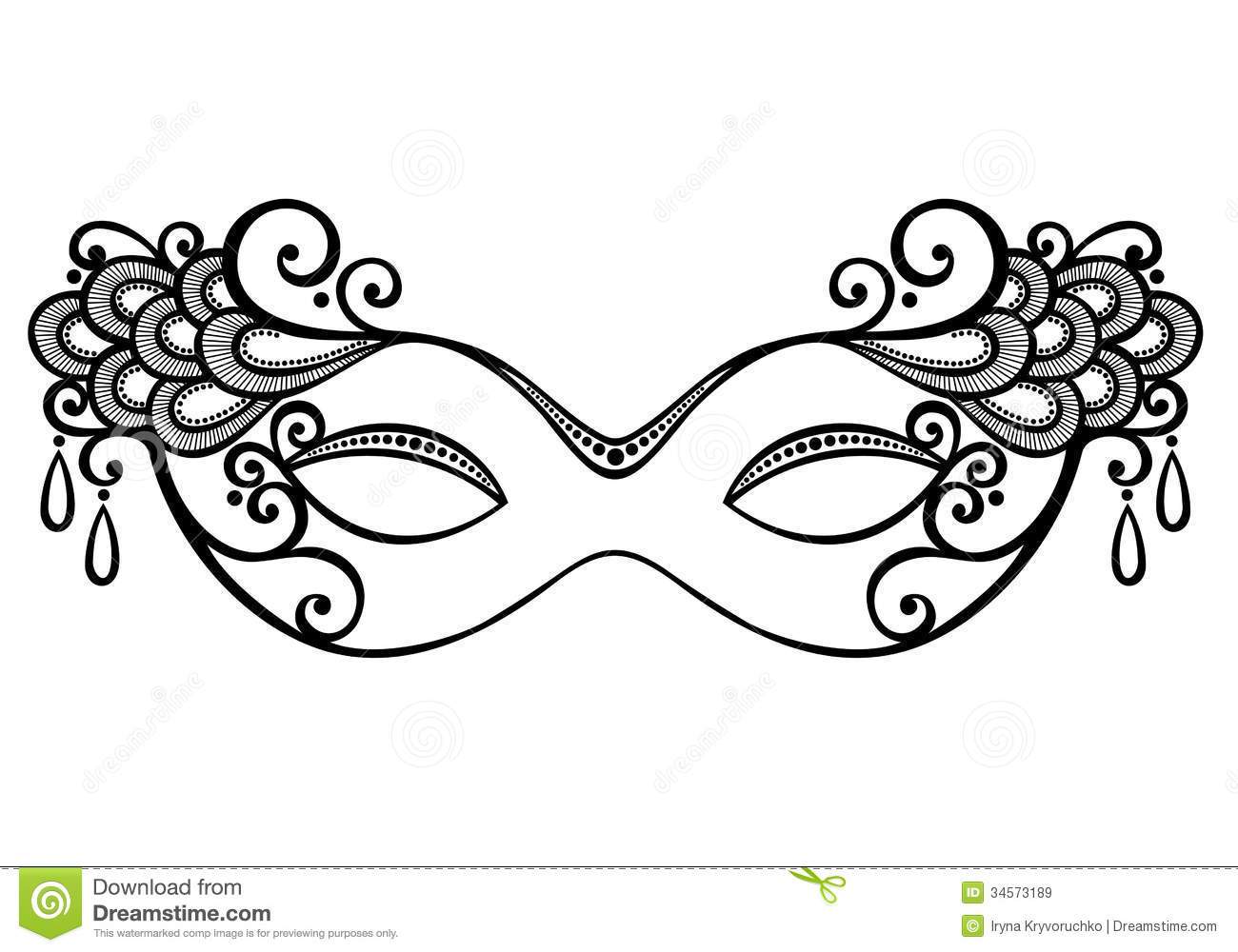 1300x1000 Masquerade Ball Masks Coloring Pages