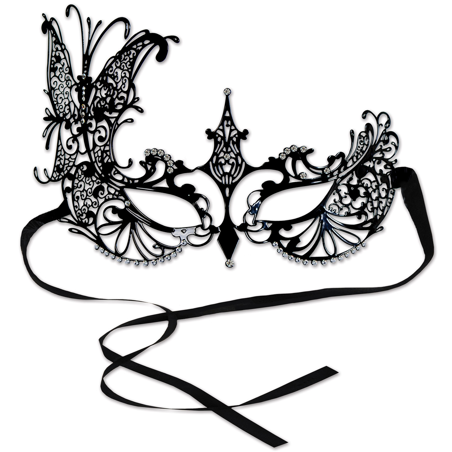 1500x1500 Metal Filigree Masquerade Mask