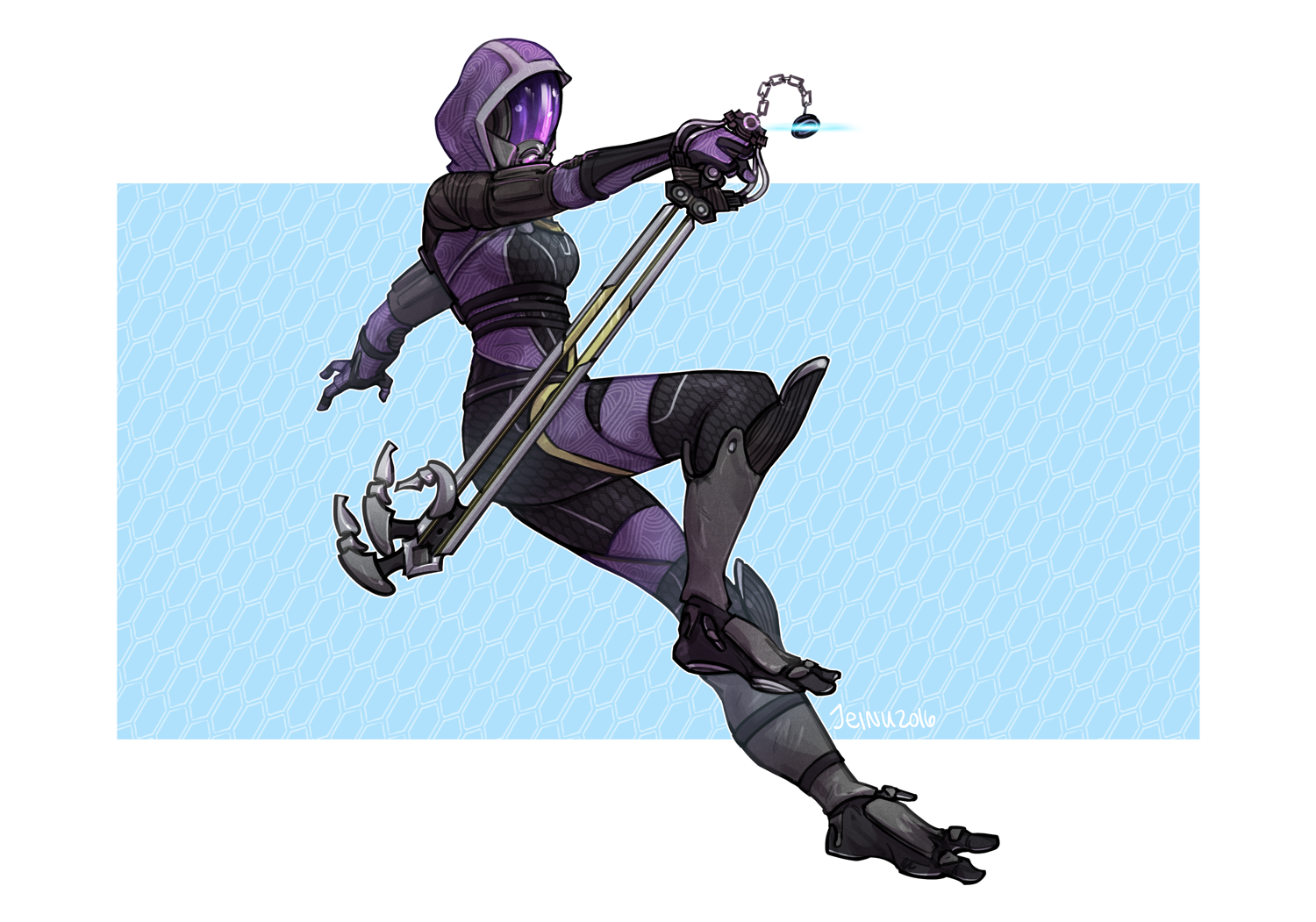 1500x1051 Tali With A Geth Keyblade! I Thought This Should Exist So I Asked