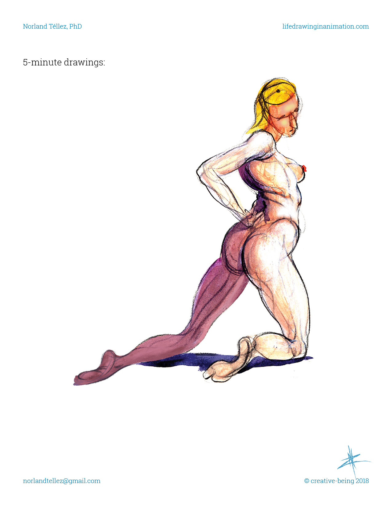 1275x1650 Gesture Life Drawing In Animation