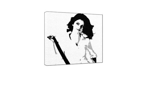 600x350 Selena Gomez Pop Art Painting