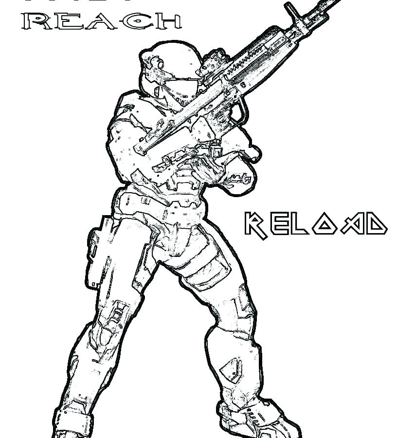 Master Chief Drawing | Free download on ClipArtMag