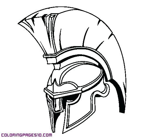 505x470 Spartan Helmet Coloring Pages State Basketball Online Animals