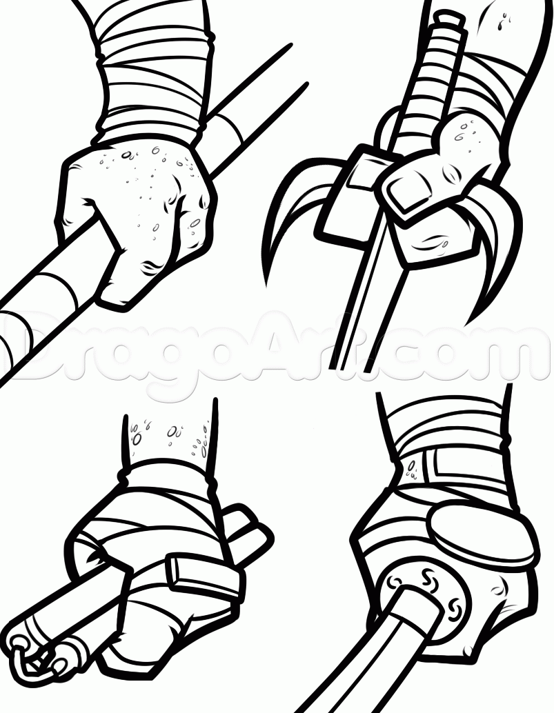 803x1034 Draw Teenage Mutant Ninja Turtles Step