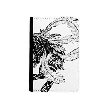 355x355 Chinese Masterpiece Mountains Rivers Drawing Passport Holder
