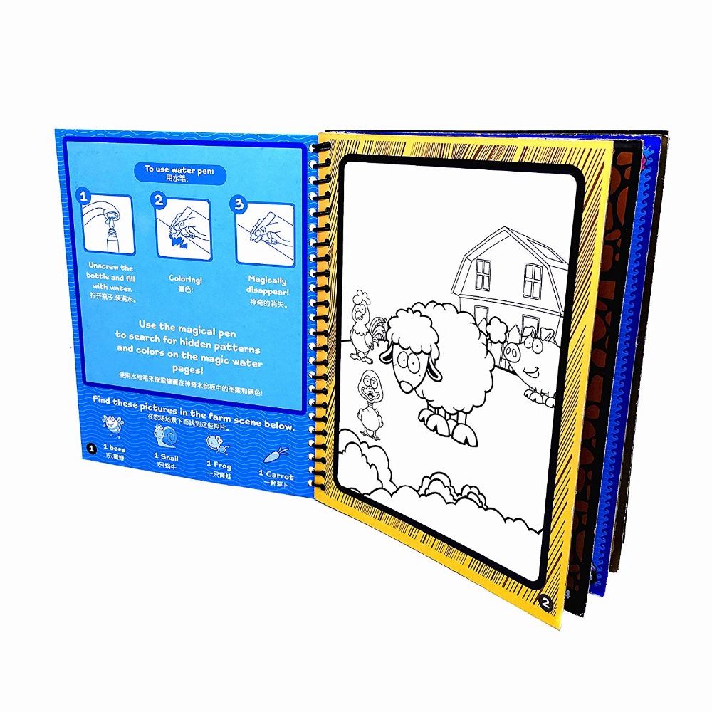 1000x1000 Drawing Water Pen Painting Magic Doodle Mat Board Kids Toy